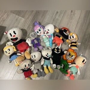 Cuphead plush bundle